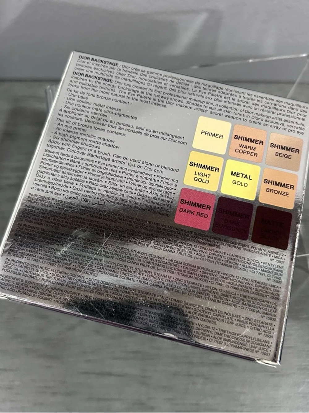 Dior Backstage Eye Palette